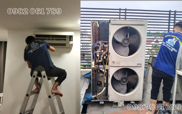 Sửa điều hòa LG báo lỗi CH09